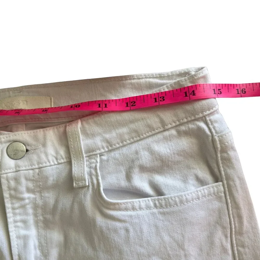 Joes Jeans The Mia High Rise Wide Leg Jeans Womens 29 White 28 Inseam Preowned